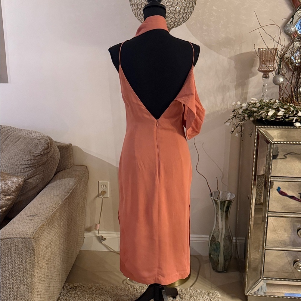 KEEPSAKE the Label Halter Midi Dress in dirty Pink size S - Picture 7 of 8
